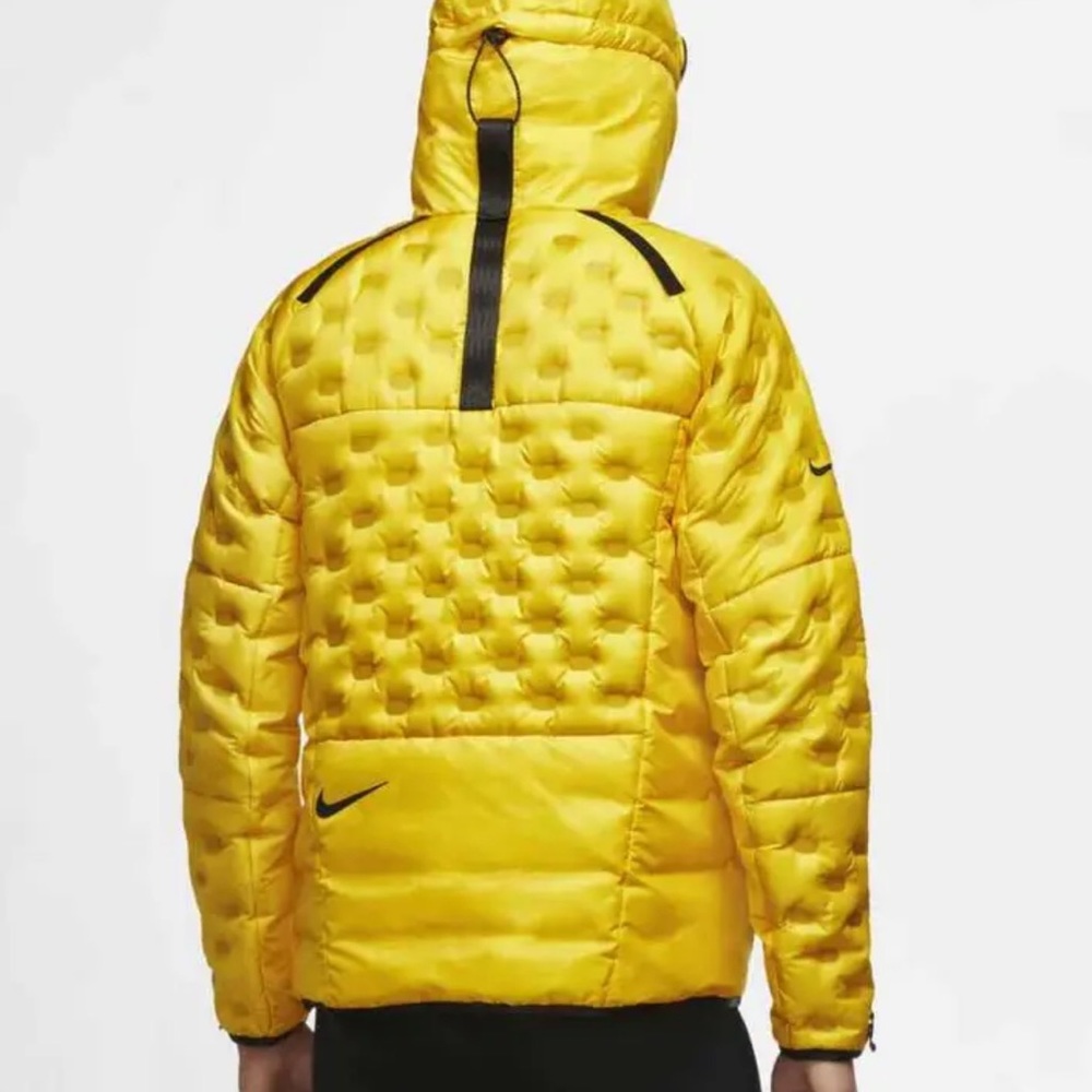 NIKE NSW TECH PACK DOWN FILL YELLOW COAT & PARKA JACKET CUS770-010 MEN’S LNWT - Picture 16 of 16